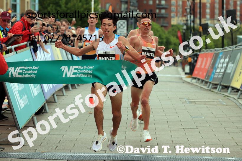 Elite Mens 5k, AJ Bell Great North 5k. Photo: David T. Hewitson/Sports for All Pics